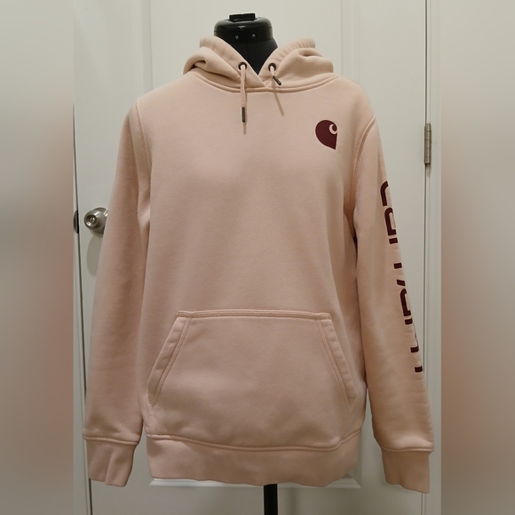 Carhartt Tops - Carhartt Pale Pink Hoodie‎